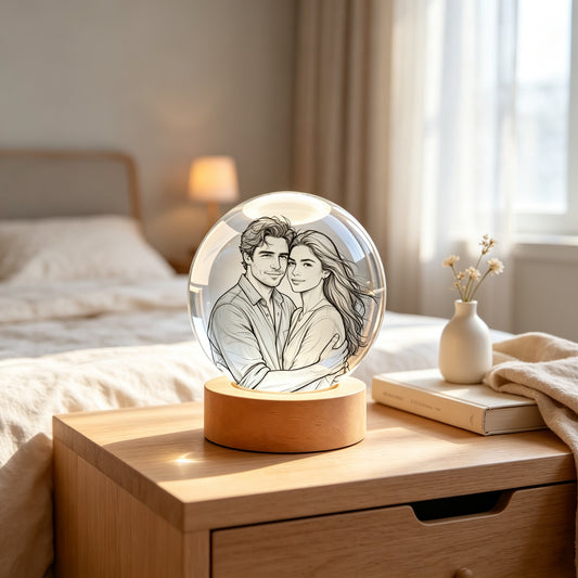 Custom Photo Crystal Ball