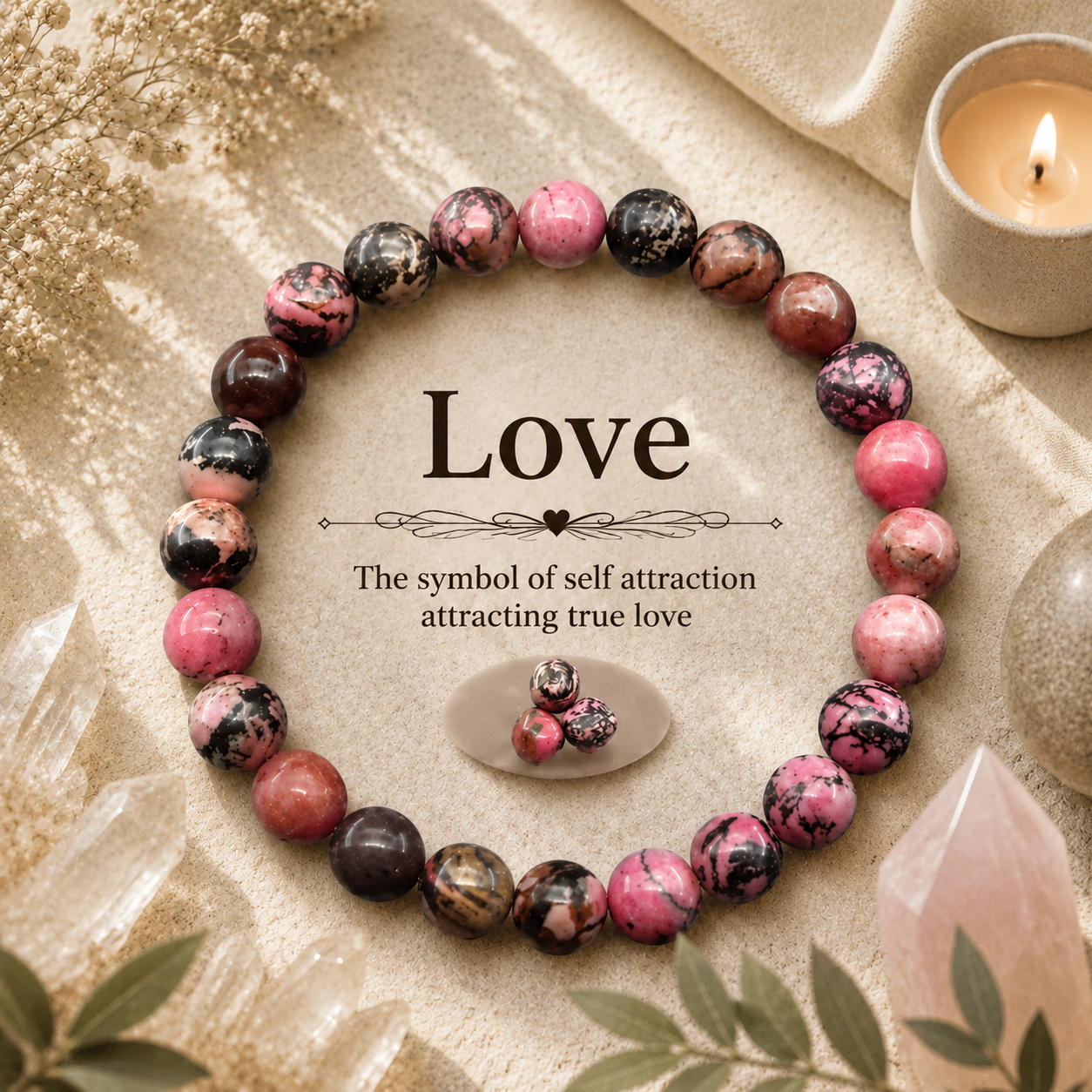Rose Aura Love Bracelet