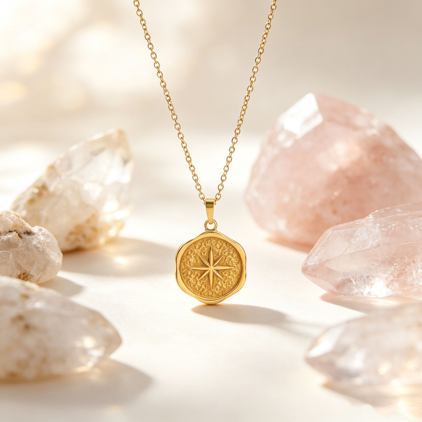 Celestial Compass Energy Necklace