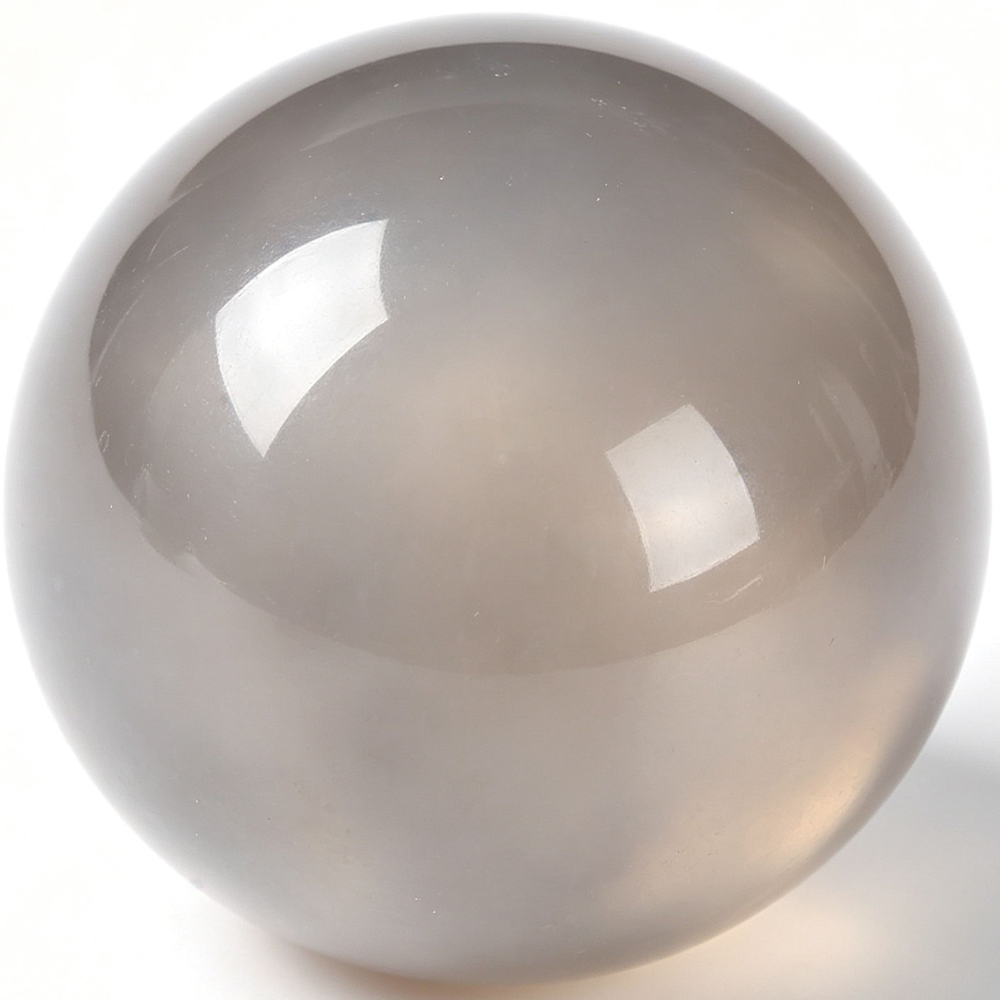 Grey Agate Round Beads