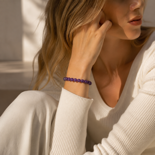 Moonlight Amethyst Bracelet