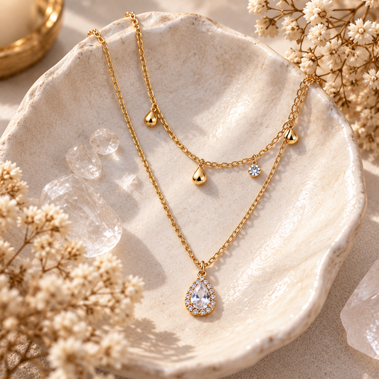 Drops of Light Necklace