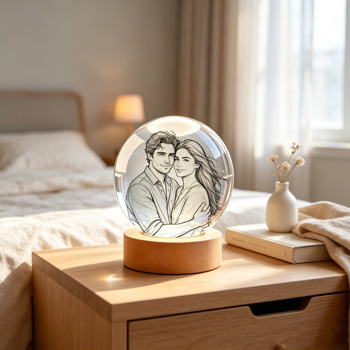 Custom Photo Crystal Ball