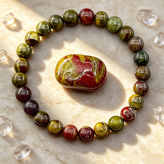 Forest Guardian Crystal Bracelet