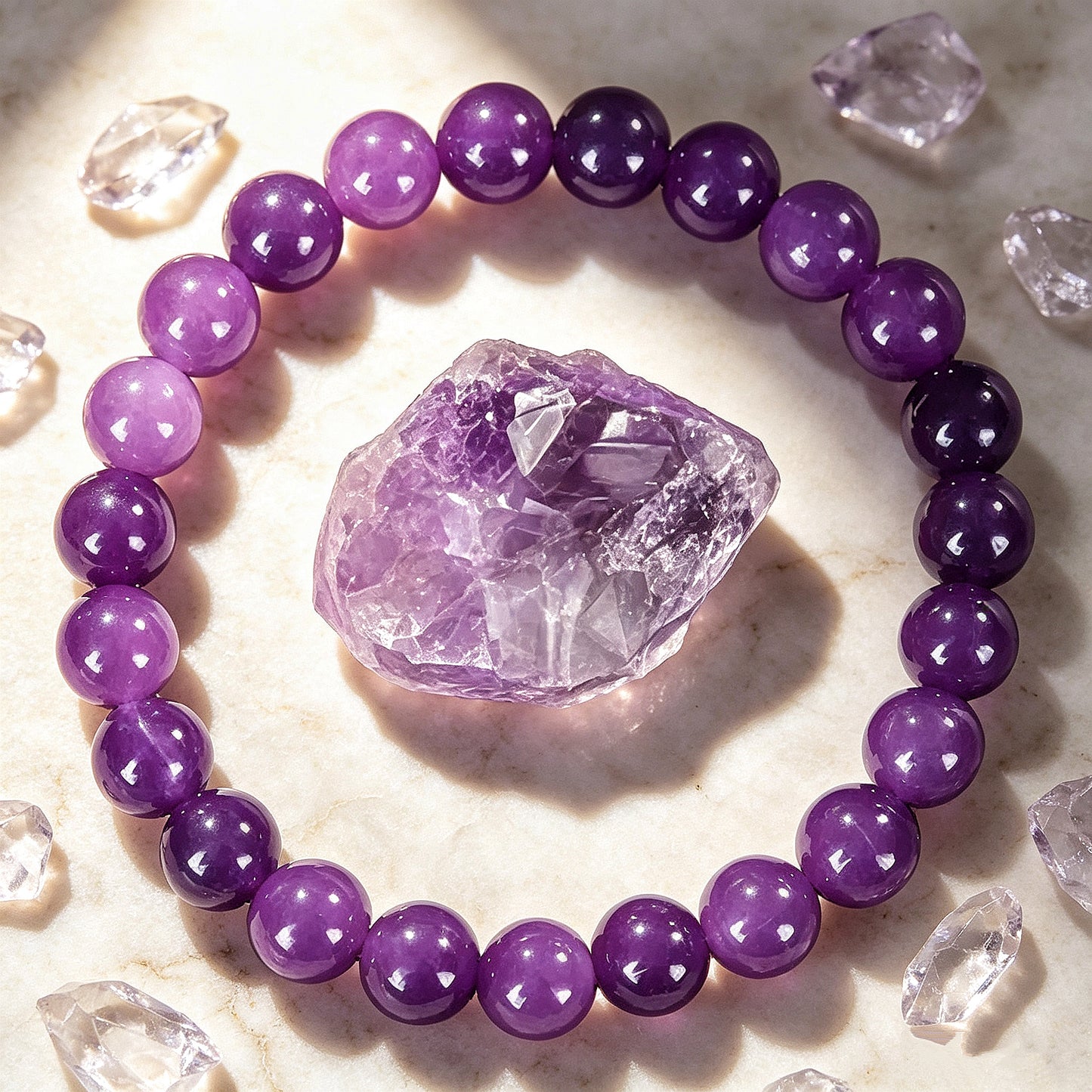Moonlight Amethyst Bracelet