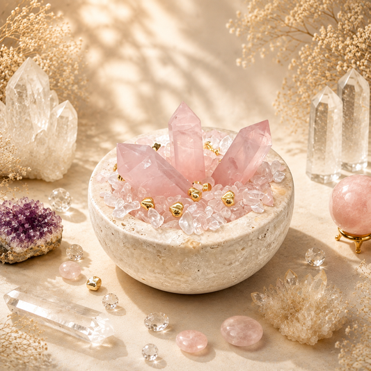 Rose Quartz Love Bowl