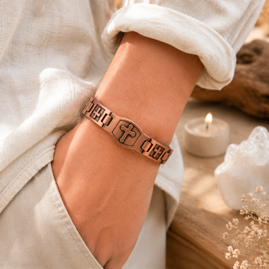 Guardian Cross Bracelet