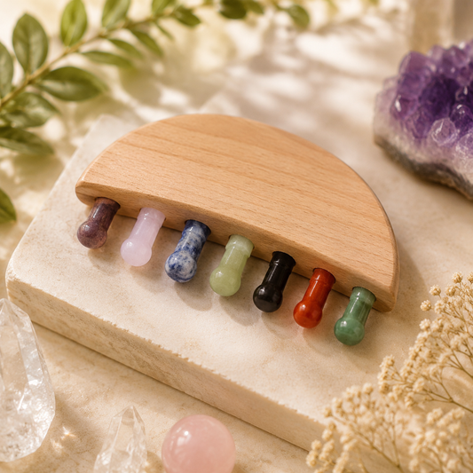 Luna Crystal Healing Comb