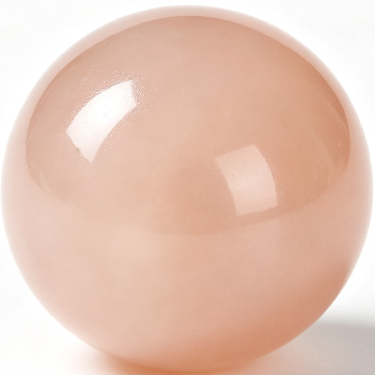 Lotus Root Pink Round Beads