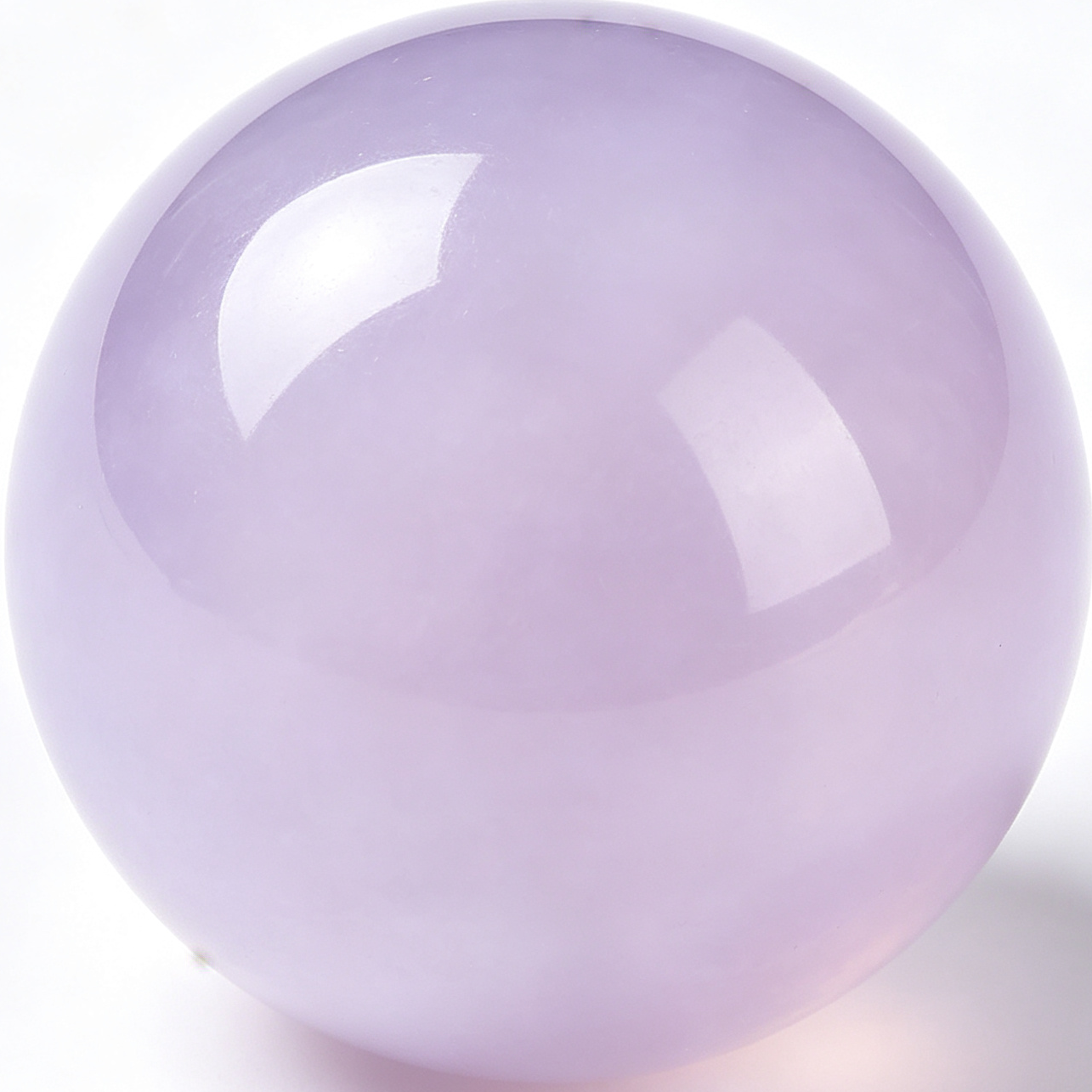 Violet Round Beads