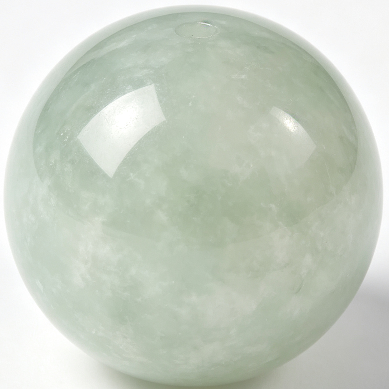 Tianshan Jade Round Beads