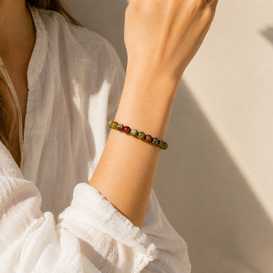 Forest Guardian Crystal Bracelet