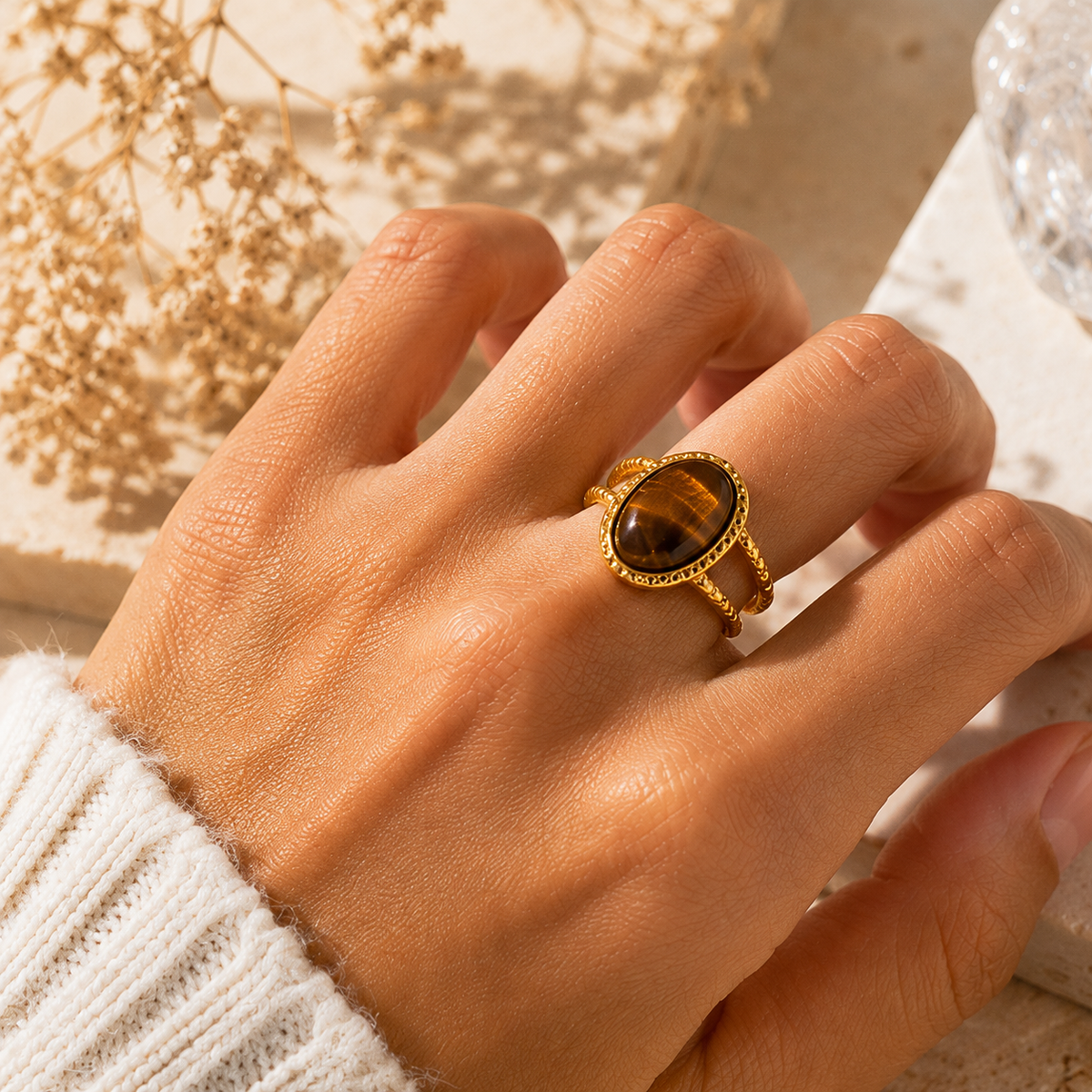Tiger’s Eye Ring