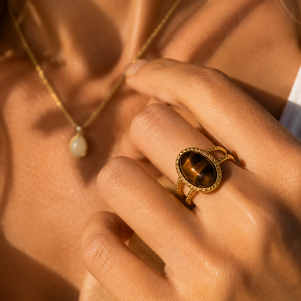 Tiger’s Eye Ring