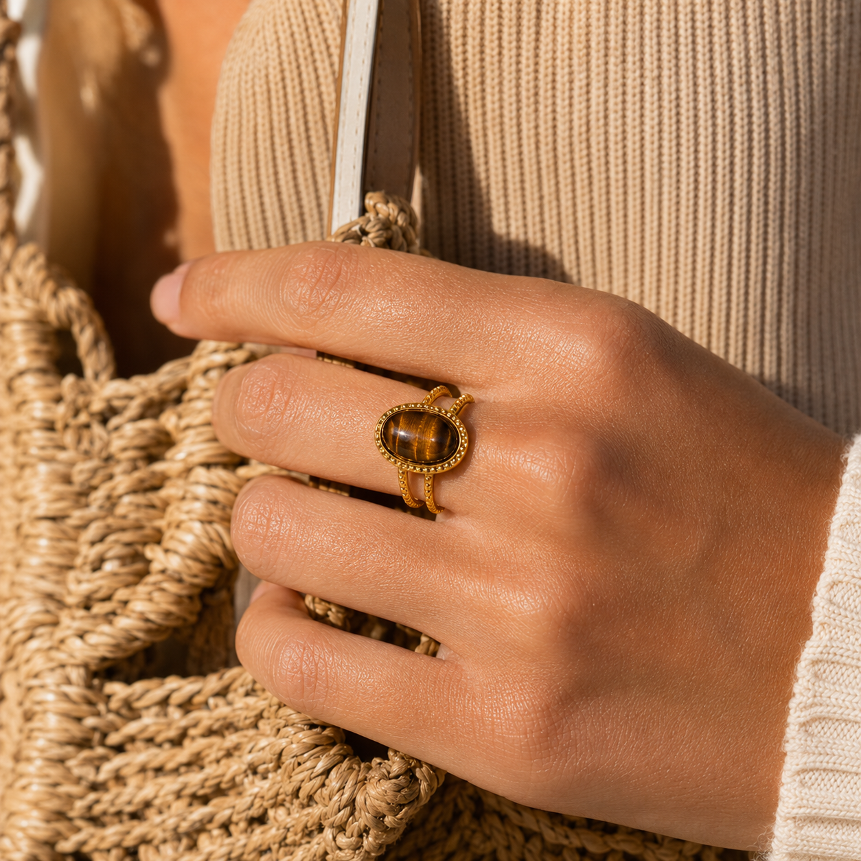 Tiger’s Eye Ring